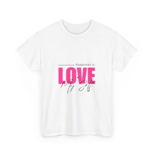 Love Quote Unisex Tee, Happiness is Love Tee, Gift for Couples, Casual Wear