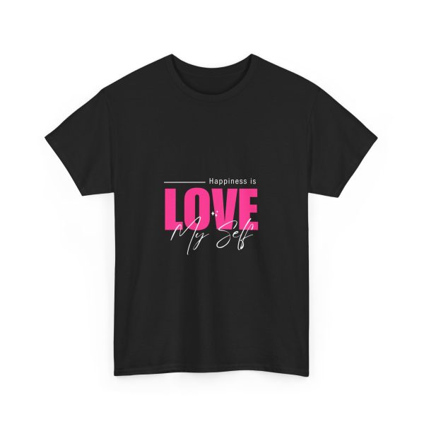 Love My Self T-Shirt - Unisex Tee, Happiness is Love Tee, Casual Wear